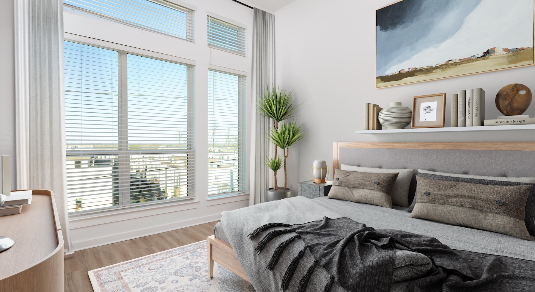 Sleek, luxury-vinyl flooring throughout your home