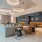 Modern clubhouse with entertainment space and sitting room