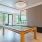 Clubhouse pool table with courtyard views