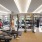 Gym with workout machines and weights 